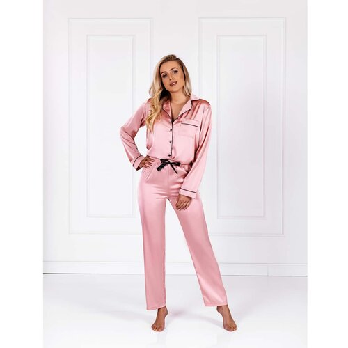 Momenti Per Me Classic Look Pink Pajamas Slike