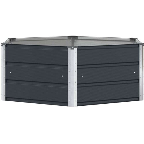  Sadilica Antracit 129 x 129 x 45 cm Čelik - Antracit 129 x 129 x 45 cm Cijene