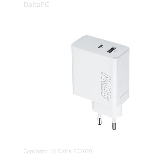 Maxlife MXTC-07-45AC PD QC charger 1x USB-C 1x USB 45W WHITE Cijene