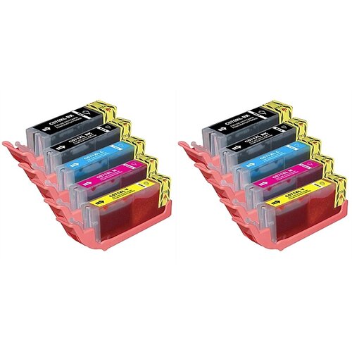 Canon Komplet kartuš za 2 x PGI-570 XL + 2 x CLI-571 XL (BK/C/M/Y), kompatibilen Cene