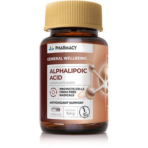 PHARMACY alphalipoic acid, 30 kapsula Slike