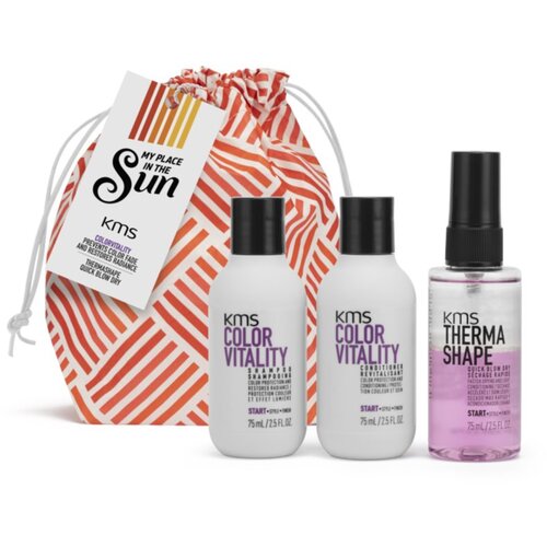 KMS Color Vitality Travel Pack Potovalni set za toplotno oblikovanje las Cene