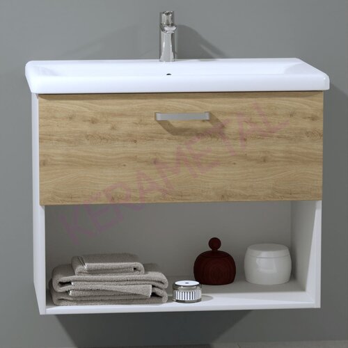 Kolpa San KOLPA-SAN omarica za umivalnik Evelin OUE 80 II 236030, 80&amp;times;64,5&amp;times;46 cm Slike