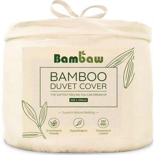 Bambaw prevleka za odejo iz bambusa 200x200 cm - ivory Cene