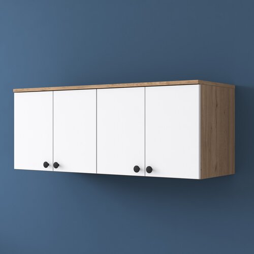 Hanah home BA120 - 2670 WalnutWhite Multi Purpose Cabinet Cene