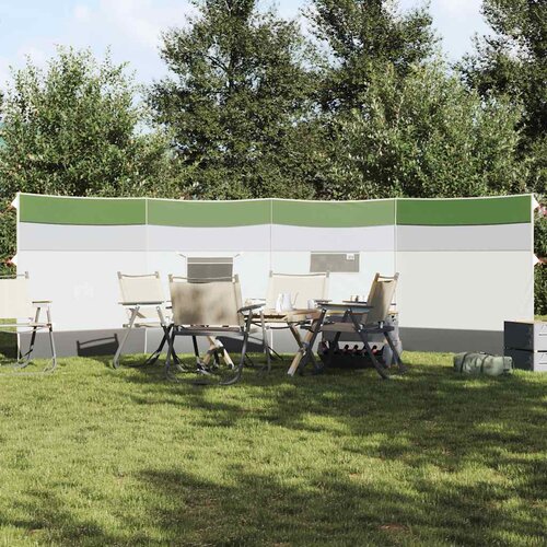vidaXL Camping Windbreak Green 510x153 cm Vodoodporen Cene