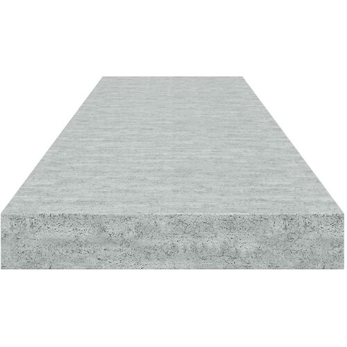  Plutajuća zidna polica siva boja betona 90 x 23,5 x 3,8 cm MDF Slike