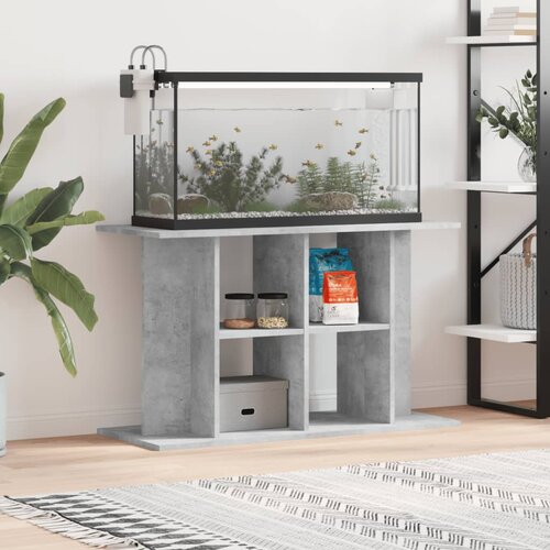 vidaXL Stojalo za akvarij betonsko sivo 100x40x60 cm inženirski les Cene