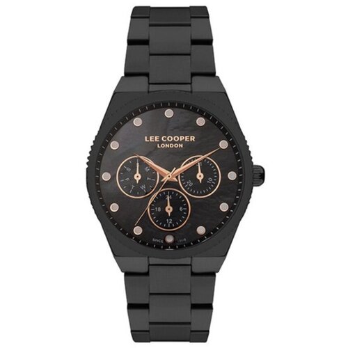 Lee Cooper ženski analogni sat LC07452.650 crni Cene