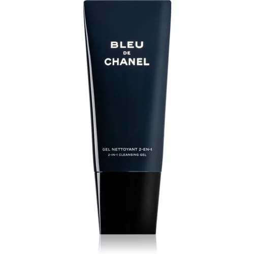 Chanel Bleu de Cleansing Gel 2-In-1 čistilni gel za britje in čiščenje kože za moške 100 ml