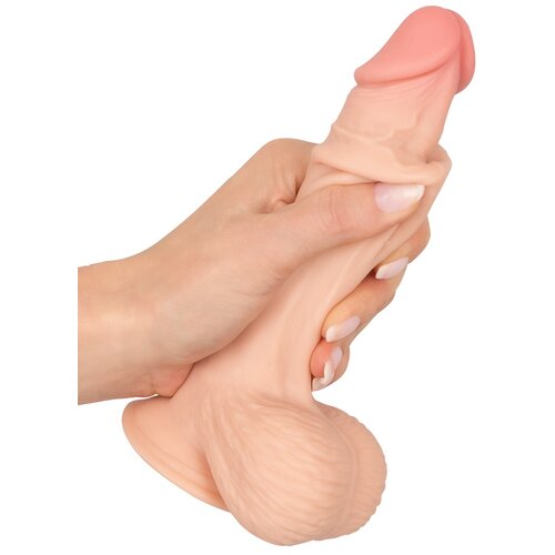 Nature Skin Dildo with Movable Skin 18,7cm Slike
