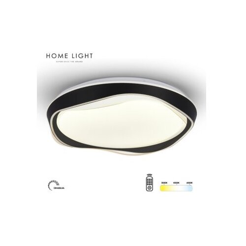 Solea 107 plafonska svetiljka 24/48W cct crna dim Slike