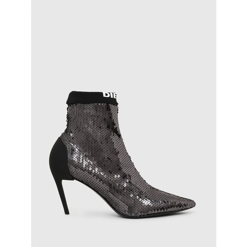 Diesel Boots - SLANTY DSLANTY MASM boots grey Cijene