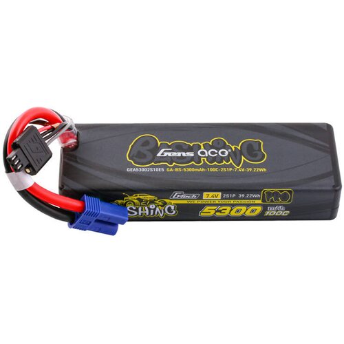 Gens ace G-TECH LIPO BATERIJA 5300MAH 7.4V 100C 2S1P ZA RC DRONE S PRIKLJUČKOM, (5000291920) Slike