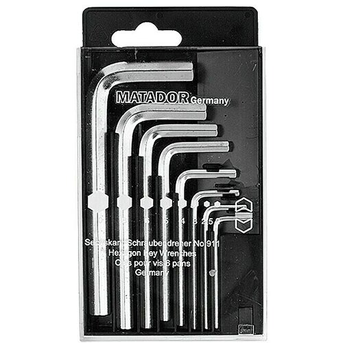 Matador Set imbus ključeva (8 -dij., s plastičnom kutijom, Unutarnji TORX) Slike