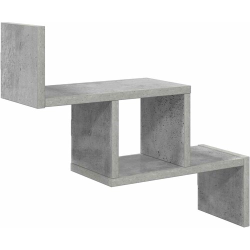 vidaXL Zidna polica Betonska siva 48 x 15 x 42 cm Konstruirano drvo - Betonska siva Cene