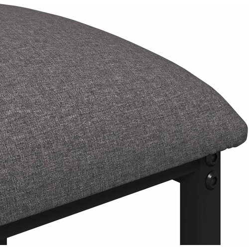  stolica Svjetlosiva 40 x 32 x 74 cm Konstruirano drvo Slike