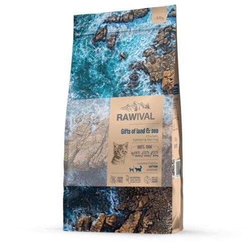 Craftia Rawival Gifts Of Land & Sea Kitten - 5 kg Cene