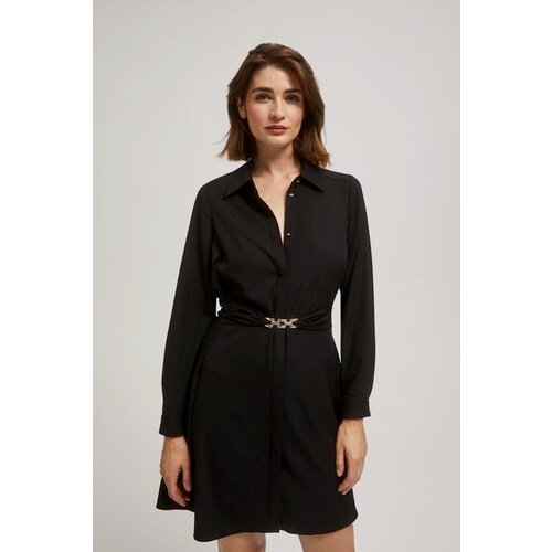 Moodo shirt dress with belt Slike