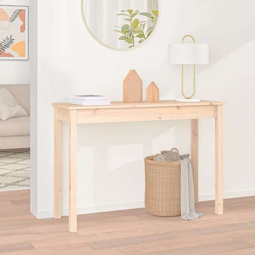  Konzolni stol 110 x 40 x 75 cm od masivne borovine Cijene