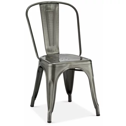 Furnhouse Svetlo sivi kovinski jedilni stoli v kompletu 2 ks Korona –