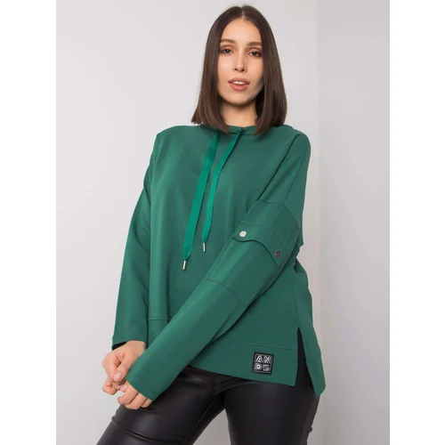 RELEVANCE Blouse-RV-BZ-7228.64-dark green