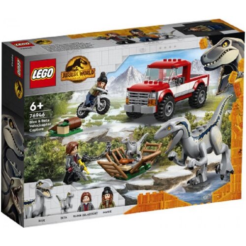 Lego ® jurassic world zajetje velociraptork blue in beta - 76946 Cene