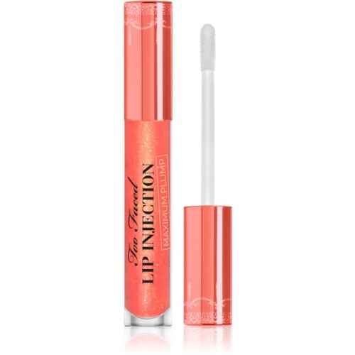 Too Faced Lip Injection Maximum Plump Extra Strength Lip Plumper Gloss dugotrajno sjajilo za usne za veći volumen nijansa Creamsicle Tickle 4 g Cijene