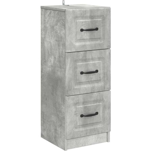  Ormar s ladicama Betonska siva 33 x 34 5 x 87 cm Cene
