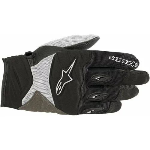 Alpinestars Stella Shore Women´s Gloves Black/White XL Motoristične rokavice