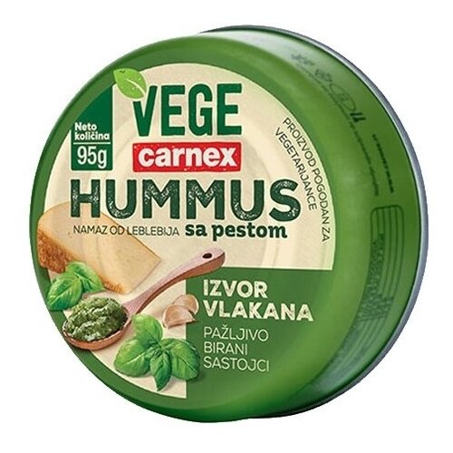 Carnex Hummus Vege pesto sos 95g Cene