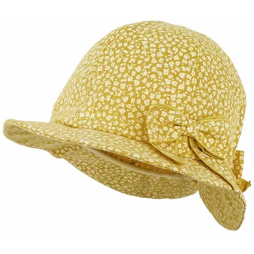 Jamiks Otroški klobuk GRETHE rumena barva