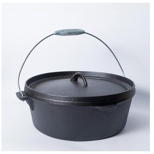 Musashi tradicionalni Liveni Kotlić 36 cm &amp;ndash; Savr&amp;scaron;en za Kuvanje u Prirodi i Domaćinstvu Slike