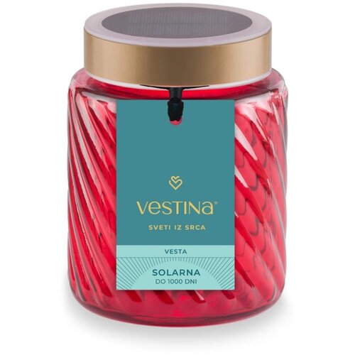 VESTINA solarna sveča vesta 1.000 dni Cene