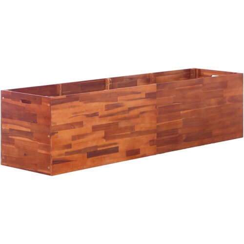  Vrtna sadilica od bagremovog drva 200 x 50 x 50 cm Slike