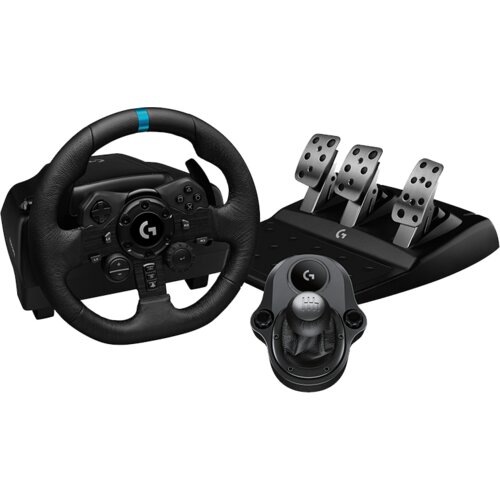  Volan LOGITECH G923 Driving force + Shifter FOR XBOX, PLAYSTATION AND PC 991-000531 Slike