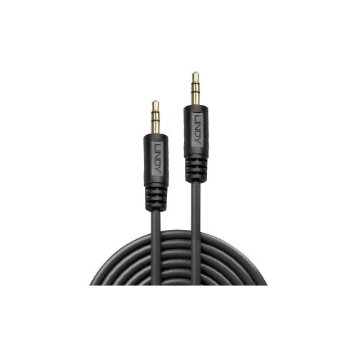 Lindy 35648 utičnica audio priključni kabel [1x 3,5 mm banana utikač - 1x 3,5 mm banana utikač] 20.00 m crna Cijene