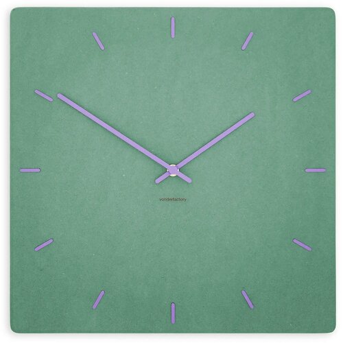 Von Der Factory Zidni sat Luxhora Pura Square Mint Green 11 boja kazaljki Cijene