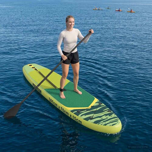  Inflatable Stand Up Paddle Board POSEIDON 305 x 76 x 15 cm za Cene