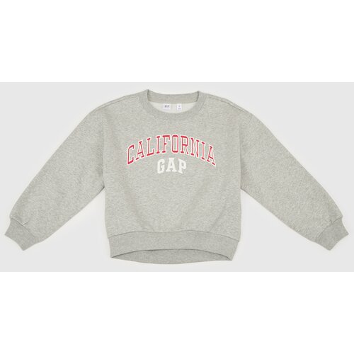 GAP Children&amp;#039;s oversize sweatshirt with logo - Girls Slike