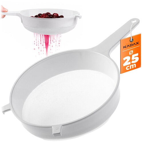 KADAX gosto cedilo za moko, mleko, sladkor v prahu, kuhinjsko, plastično, 25 cm, 250 mm, (5000354596) Cene