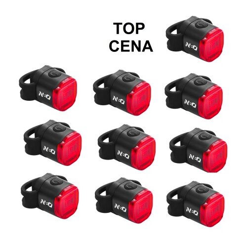 Neo bike components Neo Bike Zadnje svetlo safe 1 usb,crna,10kom ( N02009-10kom ) Slike