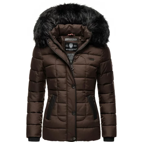 Marikoo Zimska jakna 'Unique' smeđa / crna