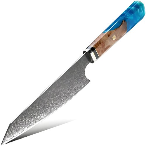 IZMAEL Damaskov kuhinjski nož KU - 40421 - Kiritsuke / Modra / 30,5 cm Cene