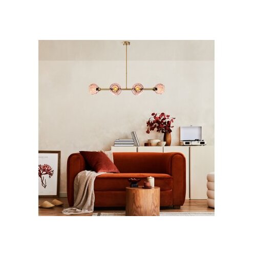 Opviq Luster Benek-15-14483, 103x40x74cm, IP20, Zlatno-roze boje Cijene
