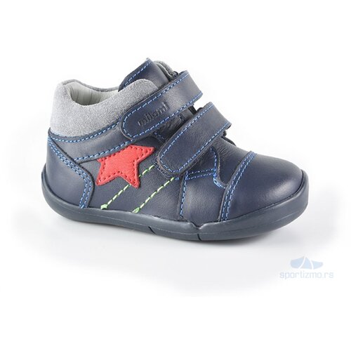 Milami cipele za dečake noel navy blue - with red star Slike