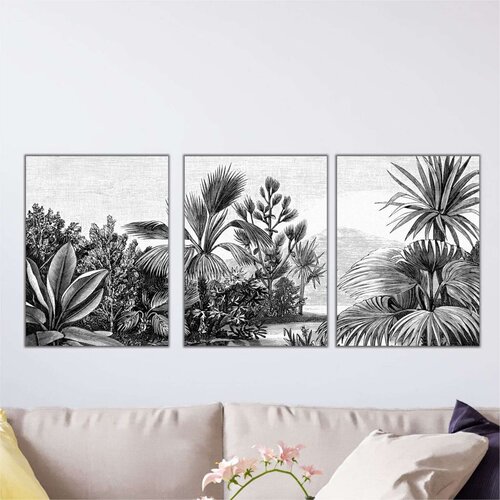 Wallity slika Mdf-00111, 40x90 cm, 3 dijela Cijene