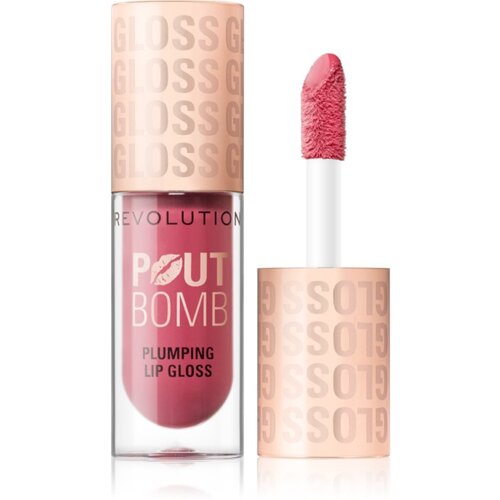 Makeup Revolution Pout Bomb sijaj za ustnice z učinkom povečanja odtenek 4.6 ml Cene