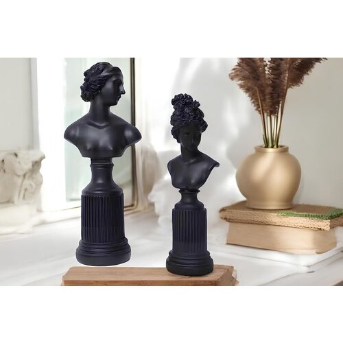 Aberto Design set dekoprativnih figura CY0441, crna, 2 komada Cene