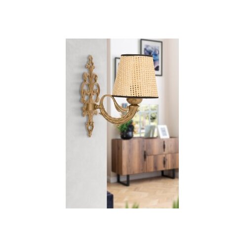 Opviq Zidna lampa Lily Coral Natural Gold Slike